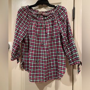 Rafaella Weekend Off Shoulder Embellished Blouse